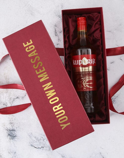 Personalised Message Klipdrift Gift Box