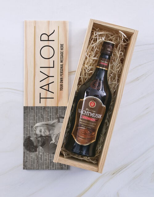 Personalised Nachtmusik Photo Crate