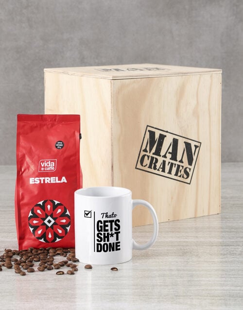 Personalised Get It Done Man Crate (STANDARD)