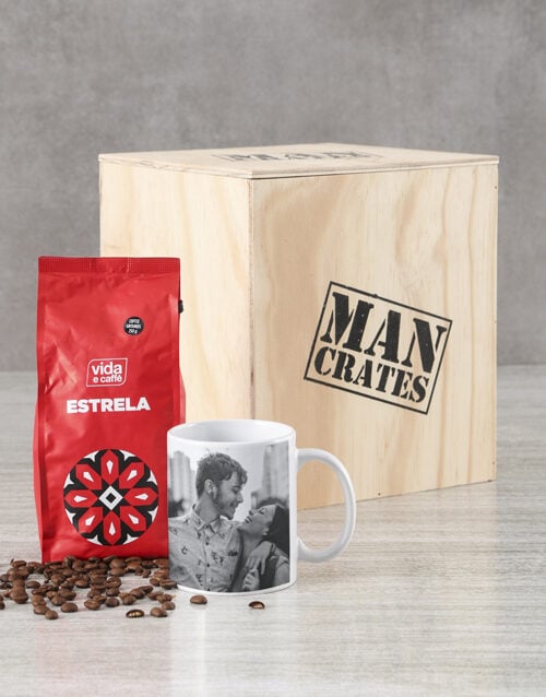 Personalised Photo Mug Man Crate (STANDARD)