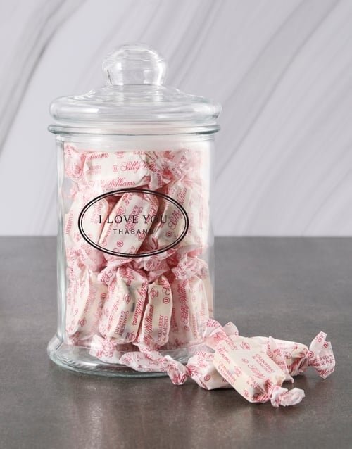 Personalised I Love You Nougat Jar (standard)