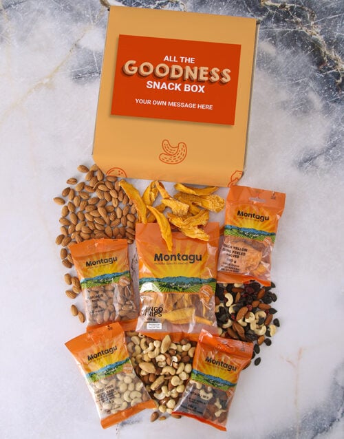 Personalised Goodness Fruit And Nut Box (STANDARD)