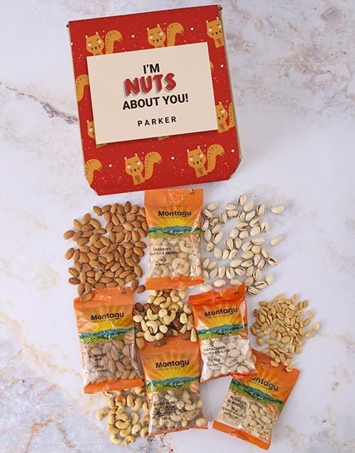 Personalised Fruit And Nuts About You Box (STANDARD)