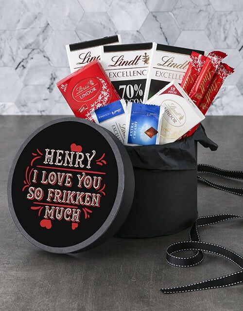 Personalised I Heart You Surprise Box (SMALL)