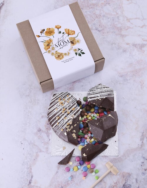 Personalised Heart Smash Mothers Day Box (STANDARD)