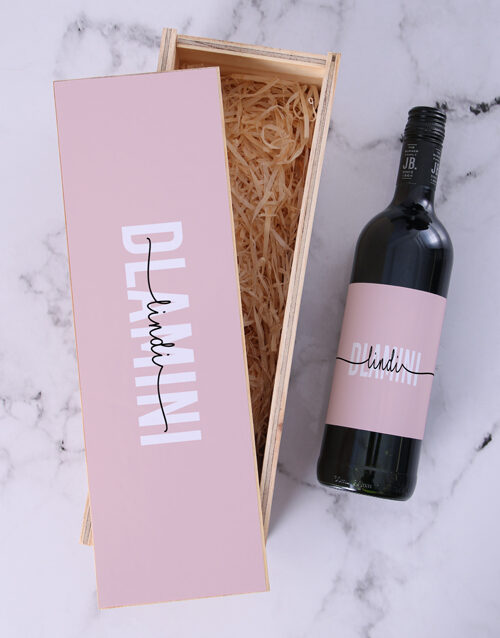 Personalised Awesome Wine Crate