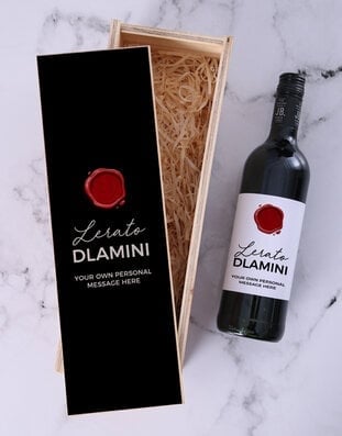 Personalised Fantastic Wine Crate