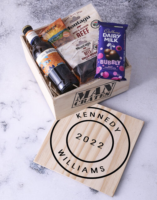 Personalised Fantastic Man Crate (STANDARD)