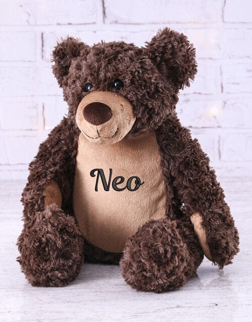 Personalised Cool Brown Teddy (STANDARD)