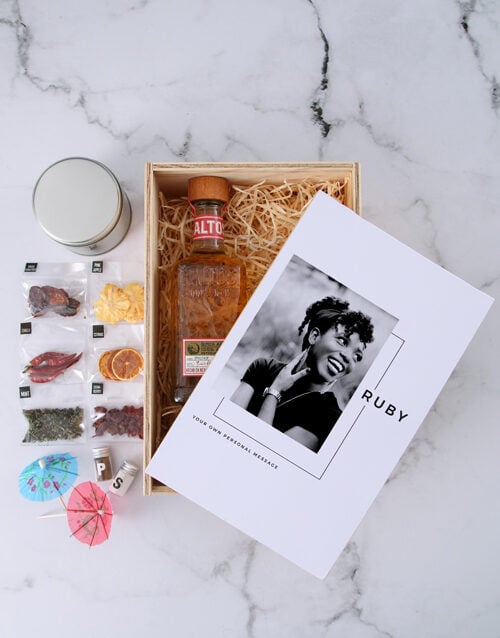 Personalised Snapshot Spirits Crate (Cuervo)