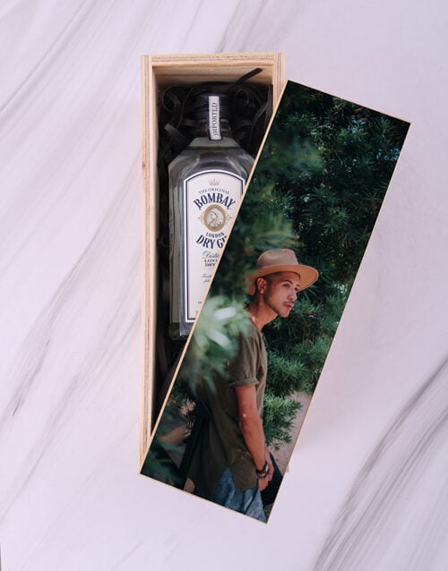 Personalised Lovely Photo Spirits Crate (Bombay)