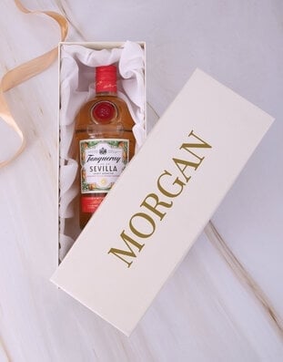 Personalised Cool Name Spirits Gift Box (Tanqueray)