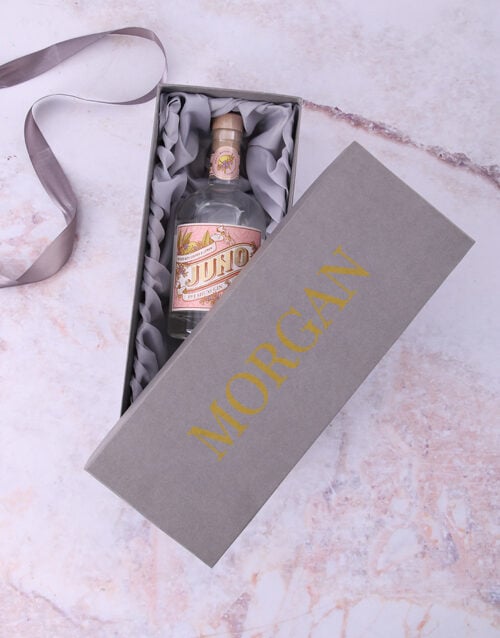 Personalised Stylish Named Spirits Giftbox (Juno)