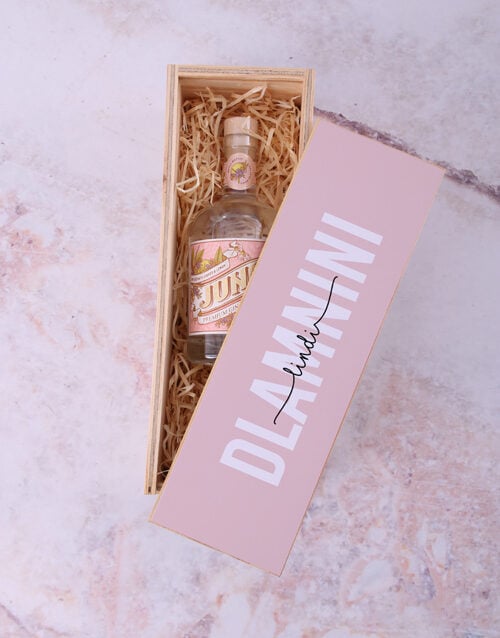 Personalised Nice Sublimated Spirits Crate (Juno)