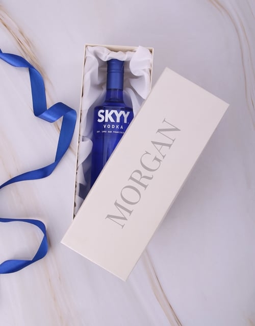 Personalised Fantastic Name Spirits Gift Box (Skyy)