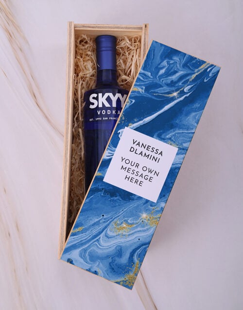 Personalised Lovely Sublimated Crate (Skyy)