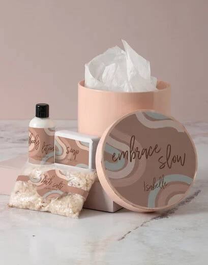 Personalised Elegance Pink Pamper Box (Standard)