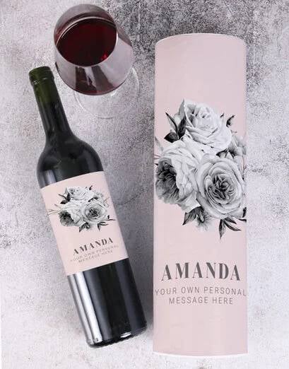 Personalised Elegant Sophie La Rouge Wine (STANDARD)