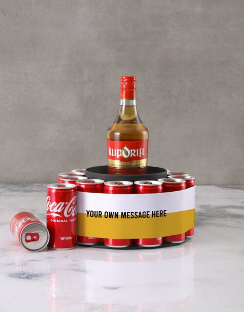 Personalised Message Keepsake Can Tower (STANDARD)