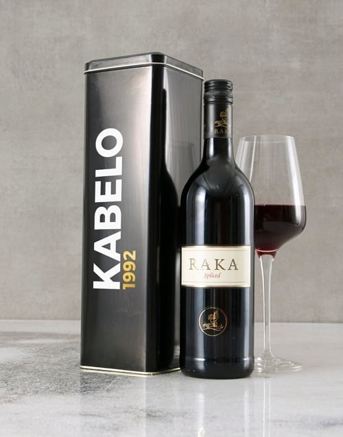 Personalised Name And Year Wine Tin (STANDARD)