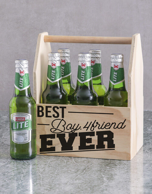 Personalised Best Guy Ever Beer Crate (STANDARD)