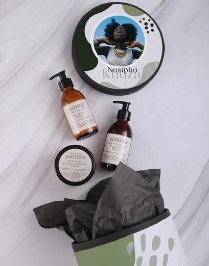 Personalised Elegant Rooibos Beaty Bath Set (Small)