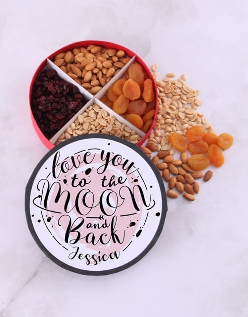 Personalised To The Moon And Back Snack Wheel (STANDARD)