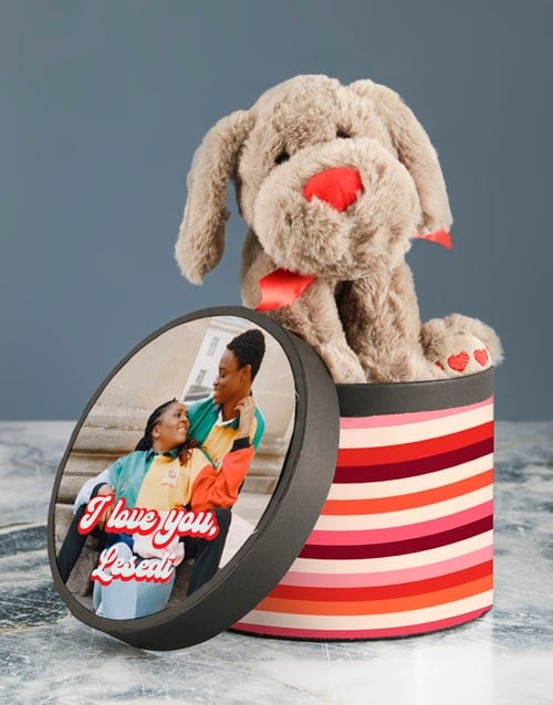 Personalised Puppy Love Teddy