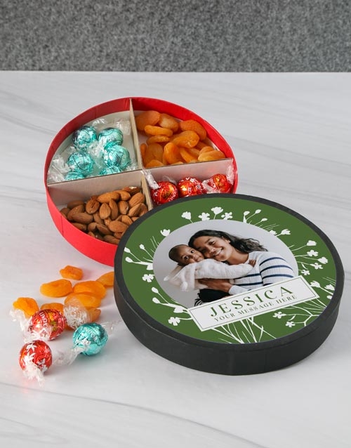 Personalised Photo Fruit And Nut Wheel (STANDARD)