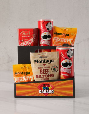 Personalised Super Dad Gourmet Snack Crate (SNACKS)