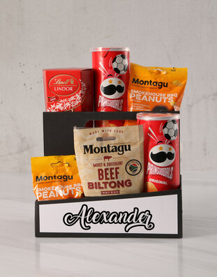 Personalised World Number One Dad Snack Crate (SNACKS)