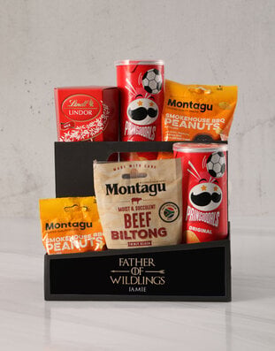 Personalised Father Of Wildlings Snack Crate (SNACKS)