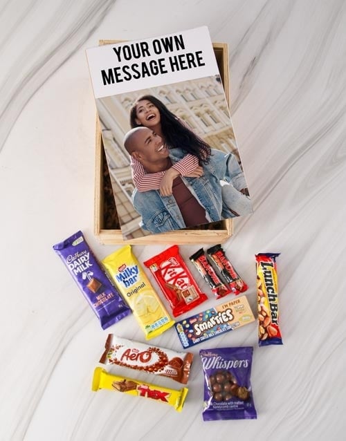 Personalised Photo Chocolate Crate (STANDARD)