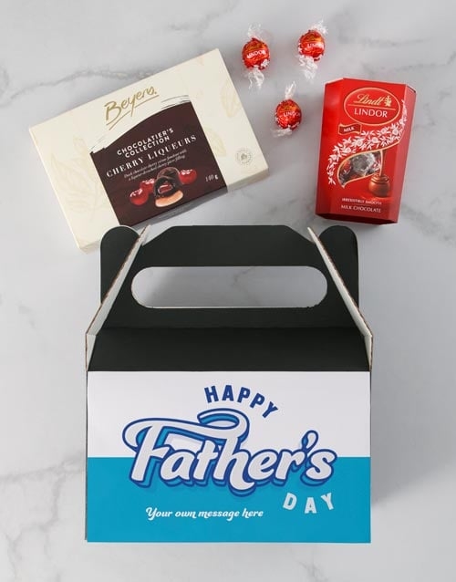 Personalised Fathers Day Chocolate Tool Box (STANDARD)