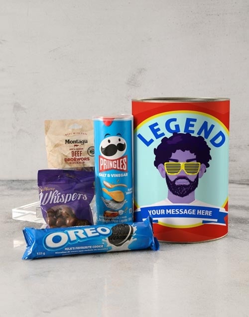 Personalised Legend Bucket Treat (STANDARD)