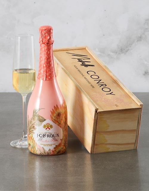 Personalised JC Demi Nectar Sec Rose Crate (STANDARD)