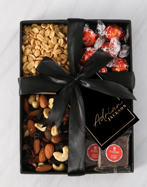 Personalised Tasty Titbits Nut Tray (4pc)