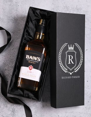 Personalised Bains Whisky Box (STANDARD)