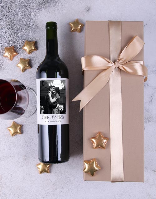 Personalised Photo Of Us Merlot (STANDARD)