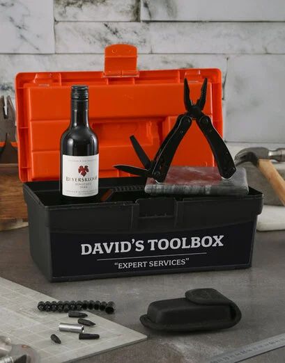 Personalised Garage Essentials Toolbox