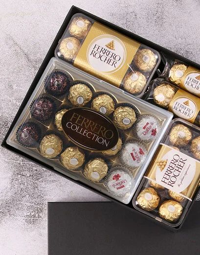 Personalised Name Frame Ferrero Gift Box
