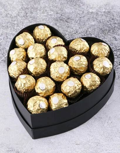 Personalised Ferrero Heart Keepsake Box