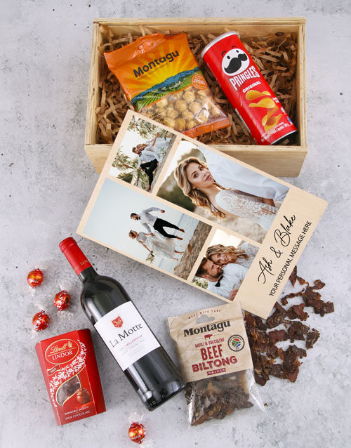 Personalised Collage Gourmet Crate (STANDARD)