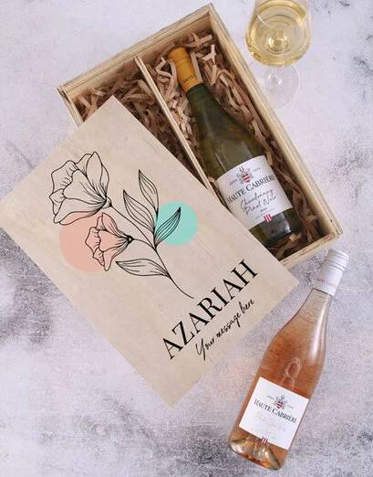 Personalised Haute Cabriere With Blooms