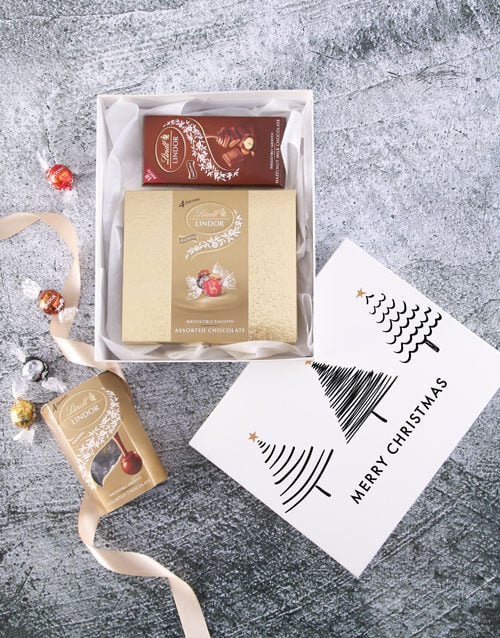 Personalised Lindor Assorted Gift Box