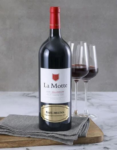 Personalised La Motte Magnum Wine Box