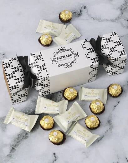 Personalised Chocolate Cracker Set