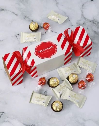 Personalised Festive Feel Cracker Treat