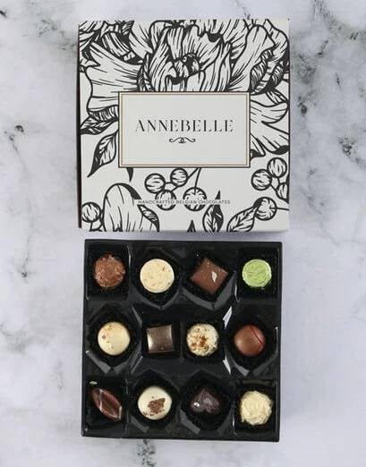 Personalised Flower Chocolate Tray