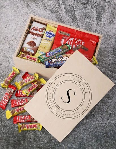 Personalised Chocolate For You Crate
